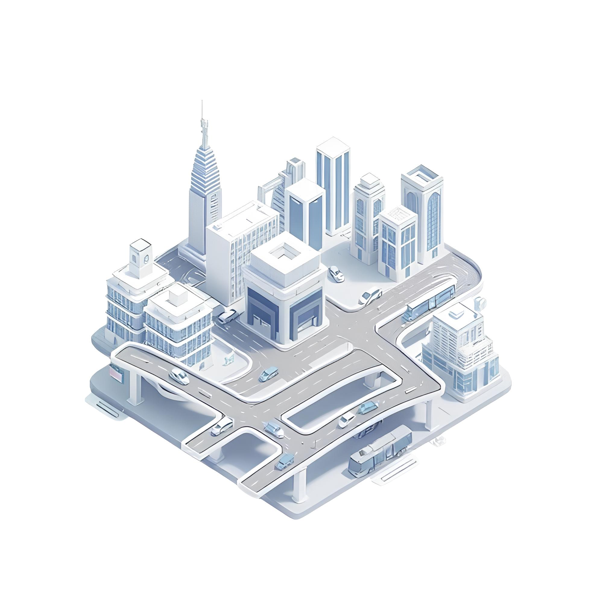 Smart City 3D visualization